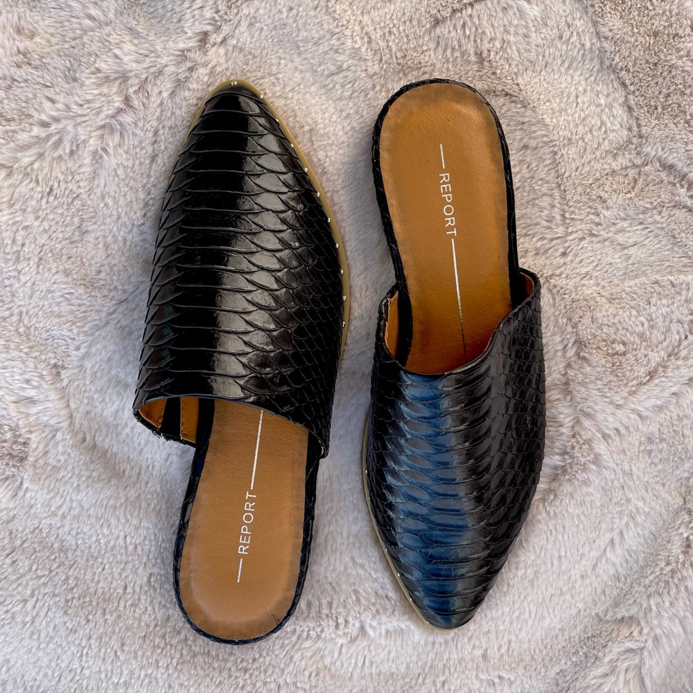 Report flat mule size 5.5